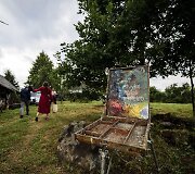 Petro Lisausko ir Rūtos Bartkevičiūtės vestuvių akimirka