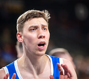 Pirmasis mažojo finalo mačas: Klaipėdos &bdquo;Neptūnas&ldquo; &ndash; Panevėžio &bdquo;Lietkabelis&ldquo;. Arnas Beručka