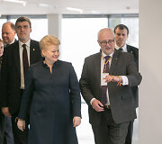 Dalia Grybauskaitė ir Dainius Pavalkis