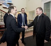Rokas Masiulis ir Saulius Skvernelis