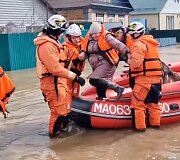 Rusijoje pratrūkus užtvankai evakuota daugiau kaip 4 tūkst. žmonių