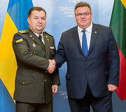 L. Linkevičiaus ir S.Poltorako susitikimas