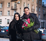 Justina Kazlauskytė ir Jonas Po&scaron;kus