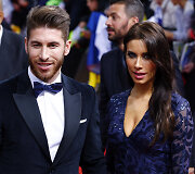 Sergio Ramosas su Pilar Rubio