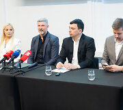 Greta Baranauskaitė, Gintaras Staniulis, Vaidotas Zajarskas, Tadas Salaveičikas