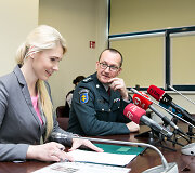Laura Matjo&scaron;aitytė ir Edvardas &Scaron;ileris