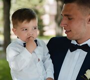 Gintarės Jaro&scaron;aitės ir Edgaro Žarskio vestuvių akimirka