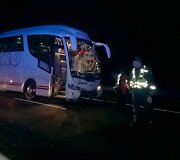 Magistralėje Kaunas &ndash; Klaipėda susidūrė autobusas ir &bdquo;Opel Vectra&ldquo;