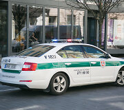 Vilniaus centre policija rūpinosi eismo saugumu