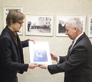 LRT galerijoje atidaryta Sausio 13-ajai skirta Leonardo Skirpsto fotografijų paroda