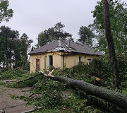 Audros padariniai Žagarėje