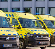 Kaune pristatyti nauji greitosios pagalbos automobiliai