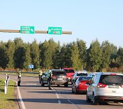Kauno ir &Scaron;iaulių policija Kryžkalnyje surengė bendrą reidą