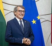 Ingrida &Scaron;imonytė ir Davidas Sassoli