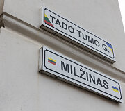 Visuomenininkai pakeitė Rusų gatvės pavadinimą į Tado Tumo 