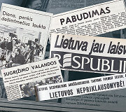 Istorinė 1990-ųjų Kovo 11-oji - to meto Lietuvos spaudoje