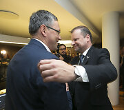 Vytautas Bakas ir Saulius Skvernelis