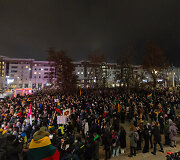 Trečiadienio protestas &bdquo;&Scaron;alin rankas nuo laisvo žodžio!&ldquo;