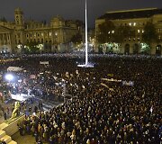 Demonstrantai Budape&scaron;te 
