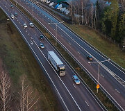 &bdquo;Scania&ldquo; i&scaron;bando autonominius sunkvežimius greitkelyje