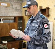 Policijos pareigūnai mokysis įrengtoje inscenizuotoje įvykio vietoje