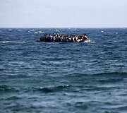 Migrantai pasiekę Graikijos salas