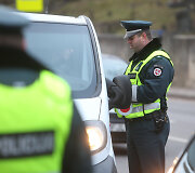 Antikorupcijos dienos proga policija surengė reidą Vilniuje