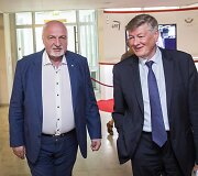 Valentinas Mazuronis ir Artūras Paulauskas