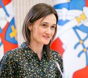Konferencijos &bdquo;Sporto įtaka vaikų gerovei. &Scaron;iaurieti&scaron;ka patirtis&ldquo; akimirka