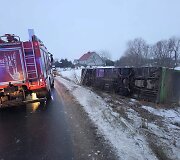Autobuso avarija Lenkijos Kujavijos pamario vaivadijoje