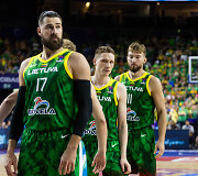 Jonas Valančiūnas, Marius Grigonis, Domantas Sabonis