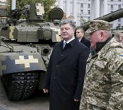 Ukrainoje pristatyta naujai įsigyta ginkluotė