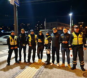 Lenktynininkų ir policijos akcija Kaune