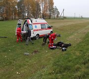 Avarija &Scaron;akių rajone, Kiduliuose