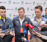 Laurynas Grigelis, Rimvydas Mugevičius. Mantas Bugaili&scaron;kis