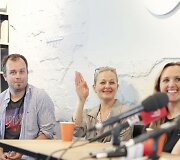 Justas Tertelis, Jolanta Dapkūnaitė ir Milda Ivanauskienė