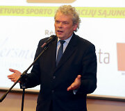 KKSD prezidentas Klemensas Rim&scaron;elis
