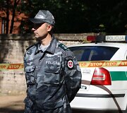 Policijos pareigūnai mokysis įrengtoje inscenizuotoje įvykio vietoje