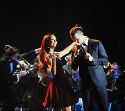 Koncerto &bdquo;Gražiausia filmų muzika&ldquo; akimirka