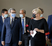 Ingrida &Scaron;imonytė ir Davidas Sassoli