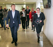 Ramūnas Karbauskis ir  Agnė &Scaron;irinskienė,