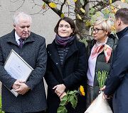 Vytautas Landsbergis sveikinamas 90-ojo jubiliejaus proga 