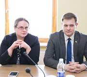 Agnė &Scaron;irinskienė ir Arvydas Nekro&scaron;ius