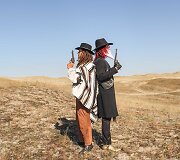 &bdquo;Flying Saucer Gang&ldquo; vaizdo klipo filmavimo užkulisiai