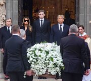Viktoras Knavsas, Melania Trump, Barronas Trumpas ir Donaldas Trumpas