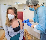 Vilniaus miesto klinikinės ligoninės medikų vakcinacija nuo COVID-19