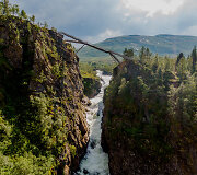 Tiltas vir&scaron; V&oslash;ringsfossen 