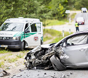 Vilniaus Pilaitės rajone susidūrė automobiliai, yra nukentėjusių