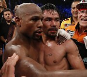 Floydas Mayweatheris prie&scaron; Manny Pacquiao