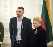 Deividas Gailius ir Dalia Grybauskaitė